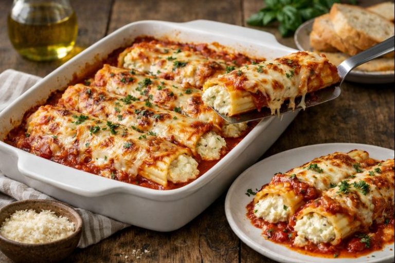 Cheese Manicotti