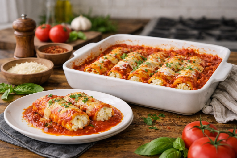 Manicotti Recipe