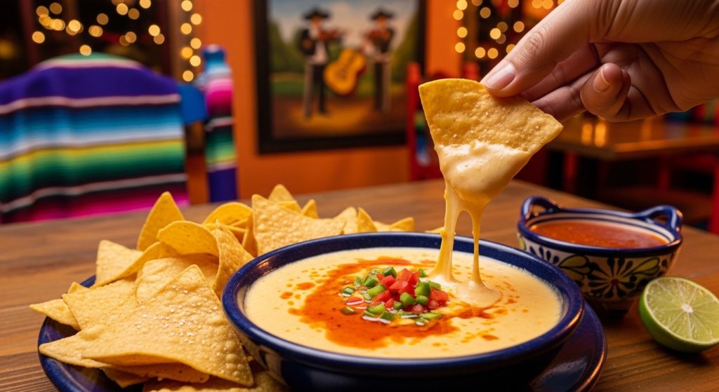 Mexican Cheese Dip and Restaurant-Style Flavor